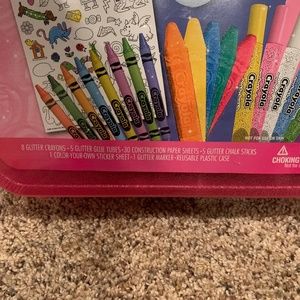 Crayola All That Glitters Art Case | Sparkly Art Supplies For Kids Ages 5+